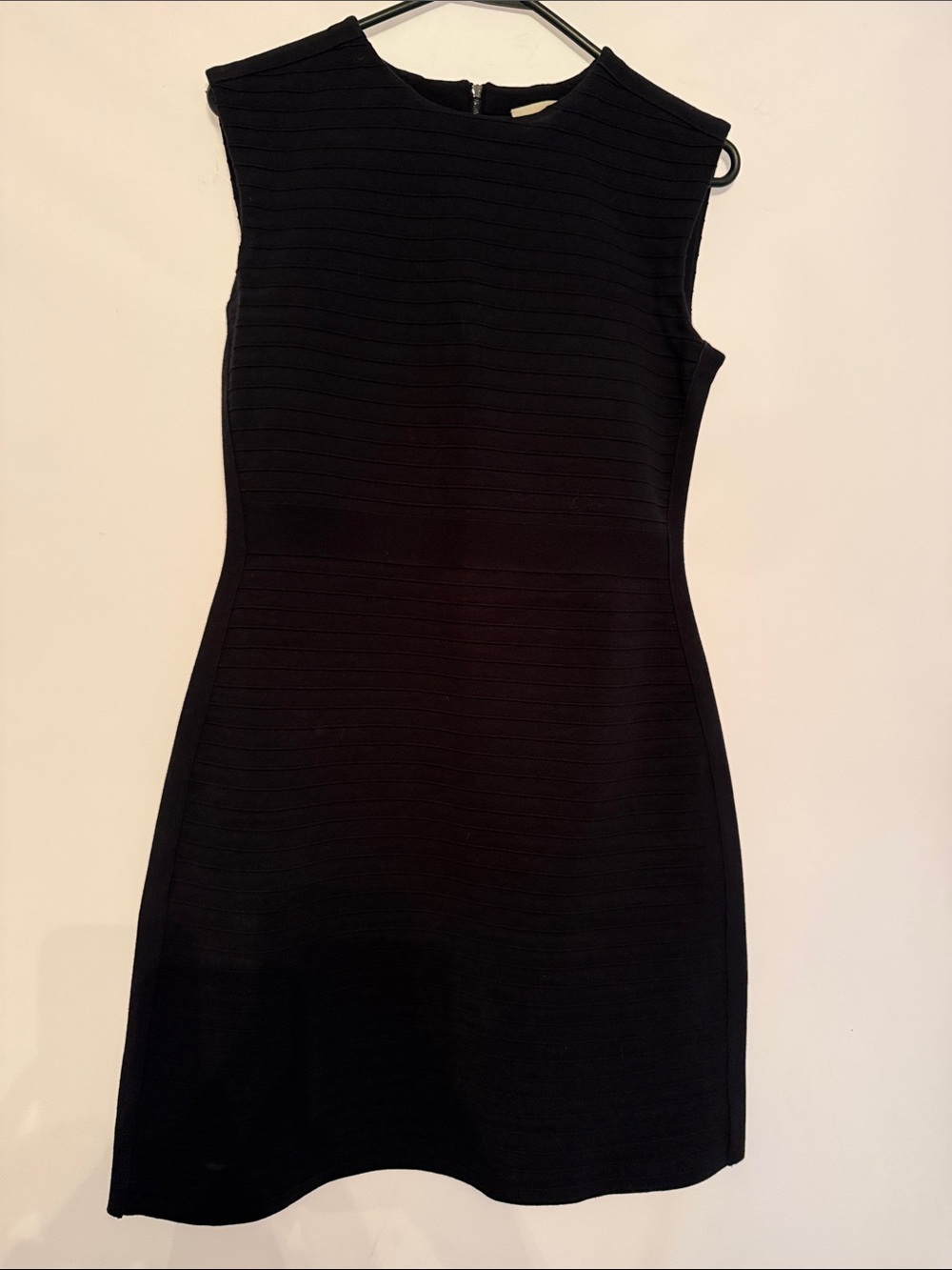 Tory Burch Midnight Blue Pleated Midi Dress